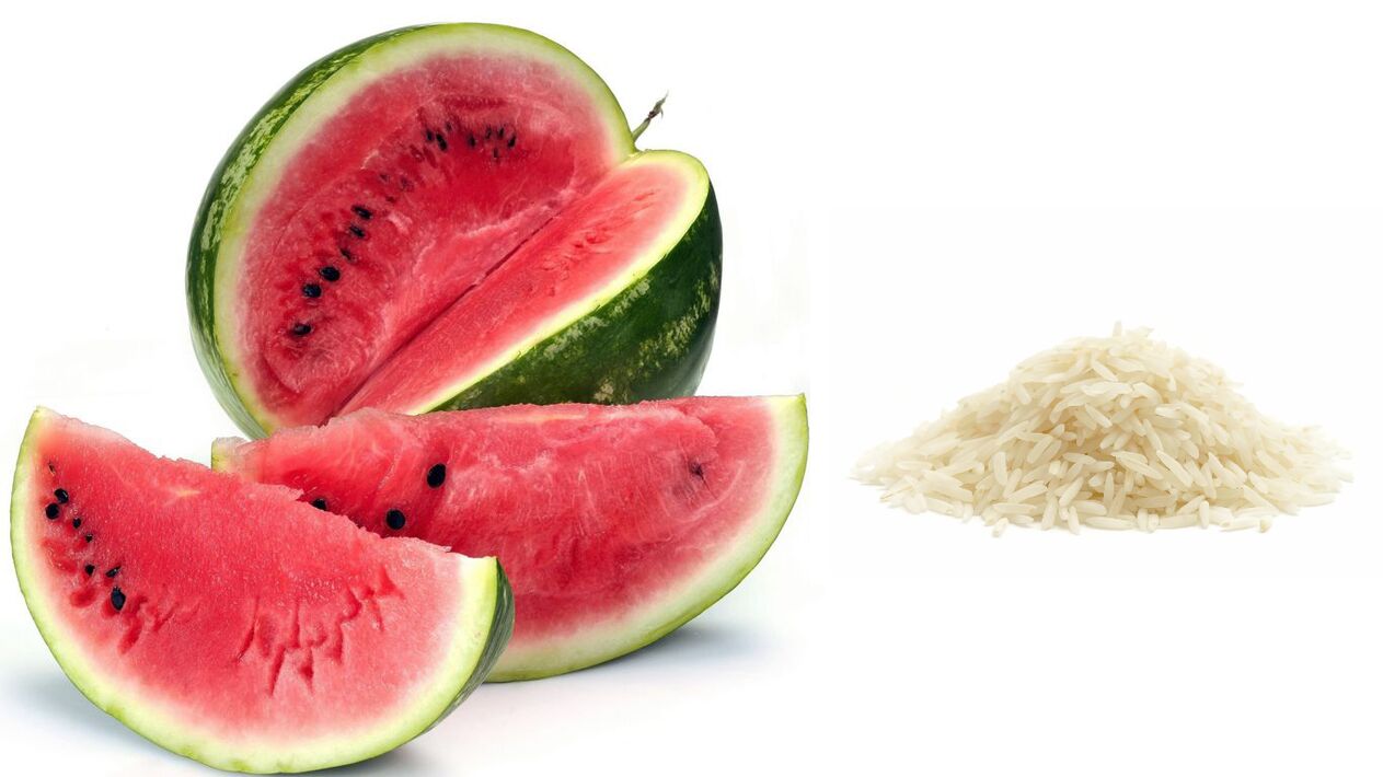 Wassermelonenreis Diät